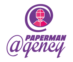 Logotipo de Paperman Agency